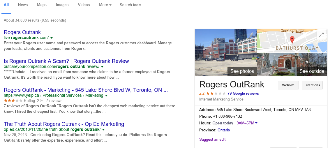 Rogers OutRank Closing